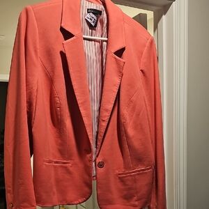 Stylish Coral Blazer